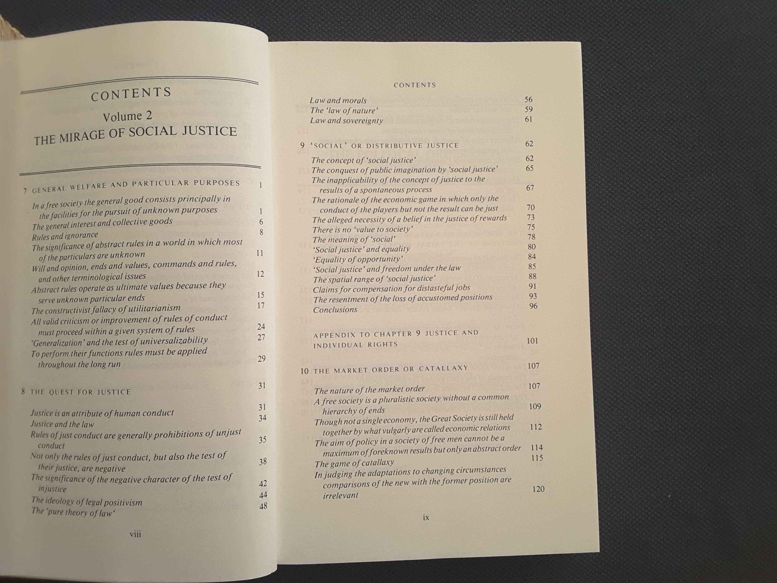 Harari: 21 Lições para o Século XXI/ Hayek: Law, Legislation, Liberty