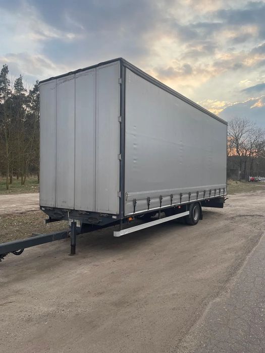 Konar JG3  Przyczepa KONAR JG3 z przejazdówką 2017