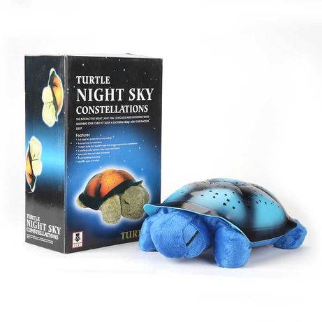 Projektor gwiazd żółwik lampka nocna dla dzieci