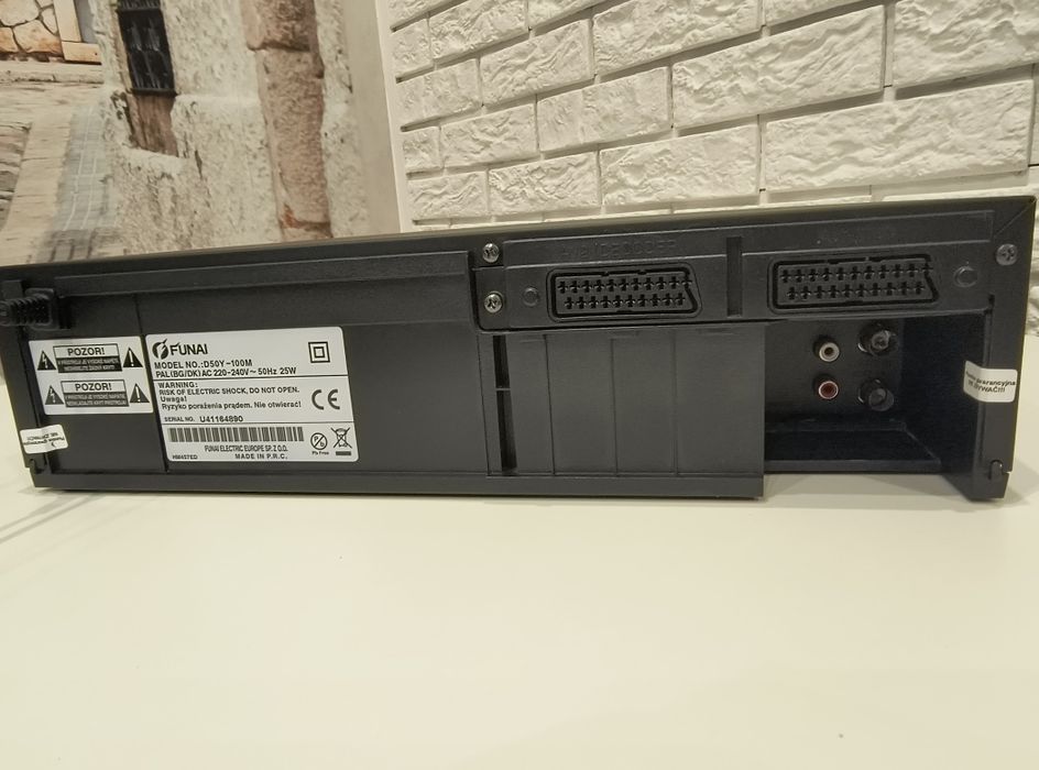 Funai D50Y-100M / HI-FI Stereo / 6 Głowic / Video VHS Magnetowid