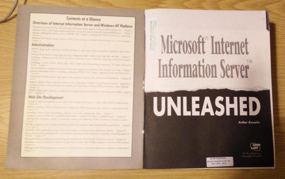 Microsoft Internet Information Server Unleashed + CD