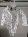 Eleganckie body, Little gent 6-12 m-ce.