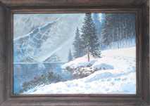 Antyki Mecenas Obraz Jerzy Kluźniak Tatry Morskie Oko