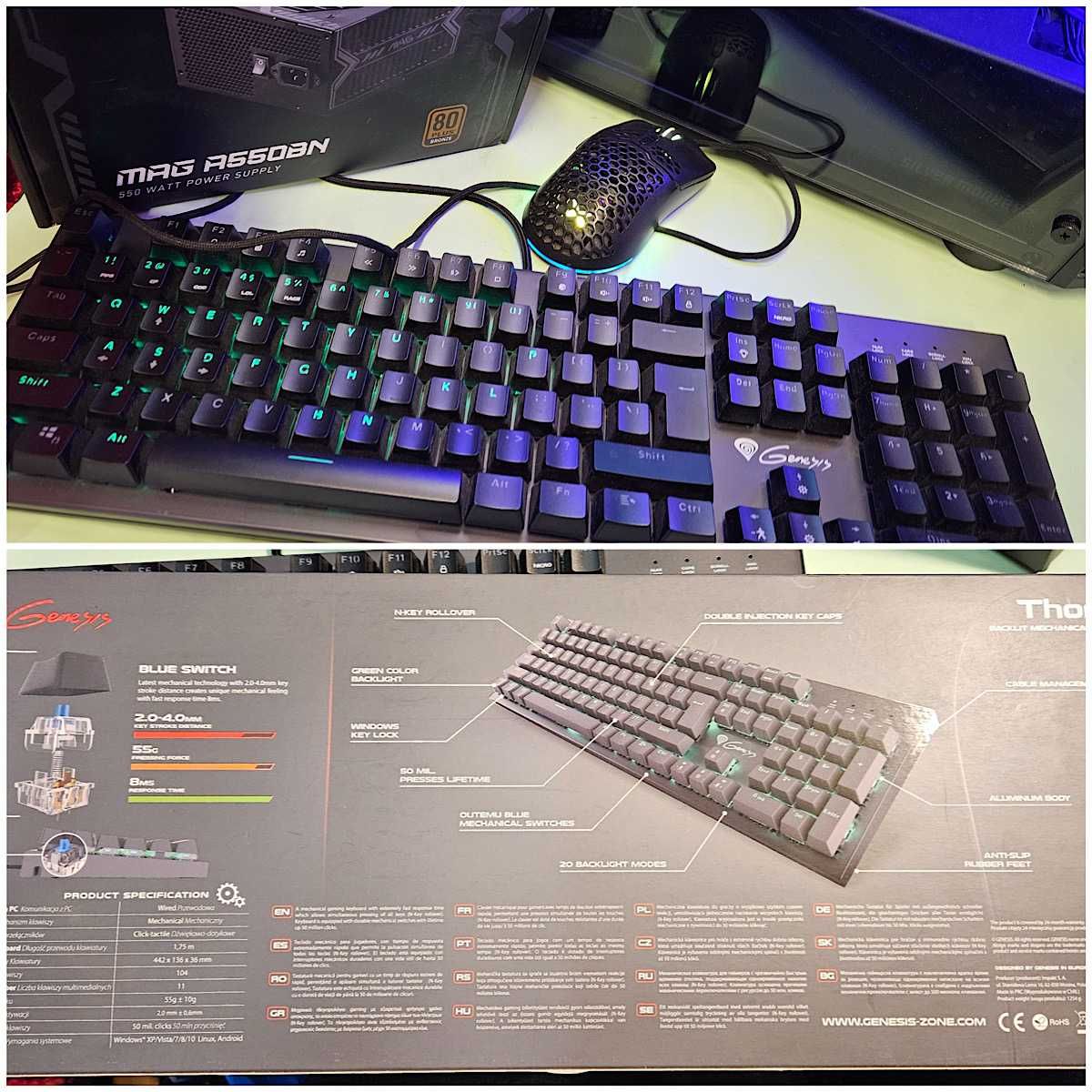Komputer Stacjonarny Ryzen 5 /RX6600/32GB RAM/SSD/Gwarancje/Gamingowy