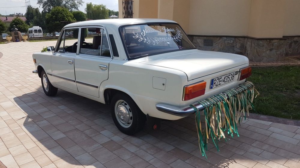 SAMOCHÓD do Ślubu Fiat 125p biały Rzeszów i okolice