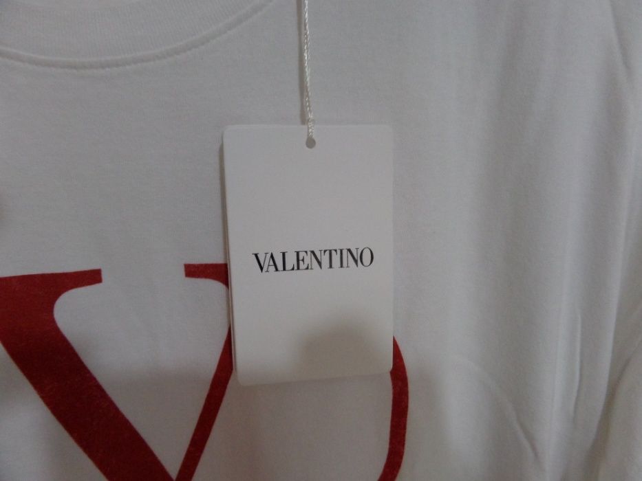 VALENTINO GARAVANI Koszulka T-shirt biała S Nowa Kolekcja 100% oryg. !