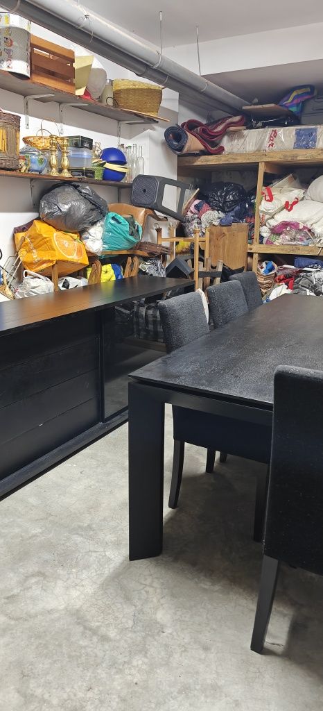 Mesa Jantar Castanha