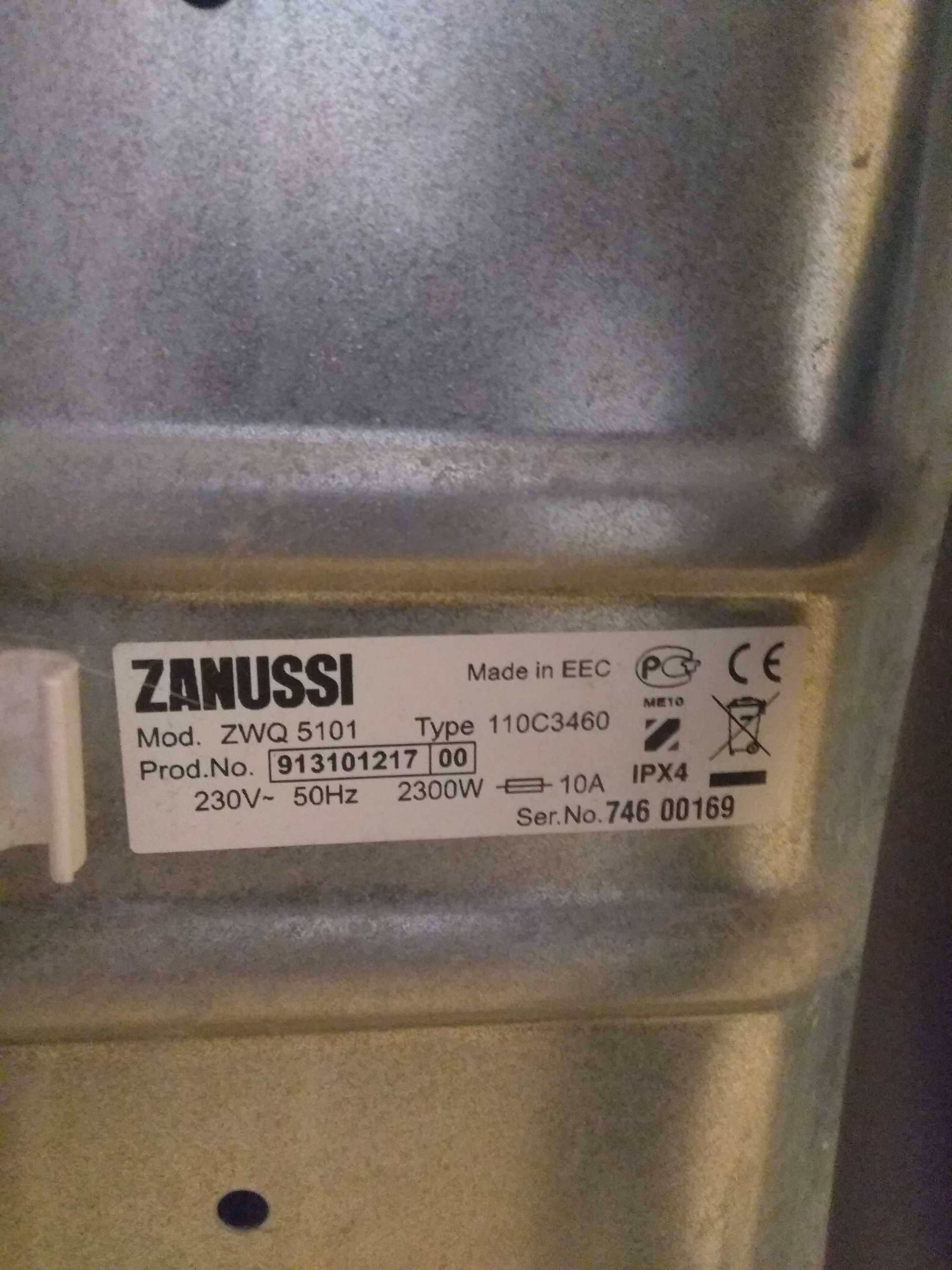 Пральна машина zanussi zwq 5101