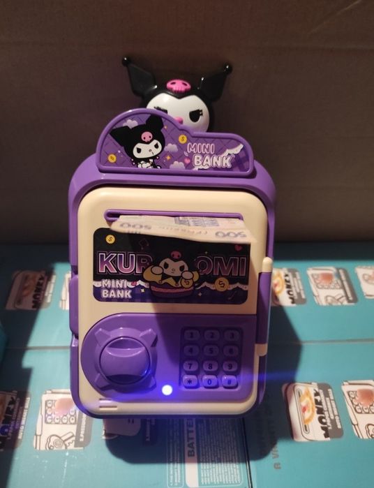Сейф дитячий, Копілка Куромі, скарбничка Kuromi,копилка, є у Львові
