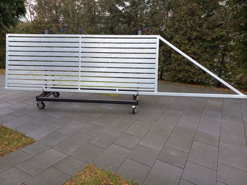 Brama przesuwna 400x150cm TRANSPORT GRATIS ocynkowana ogniowo,