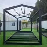 domek mobilny rama modułowy ogródek piwny sauna