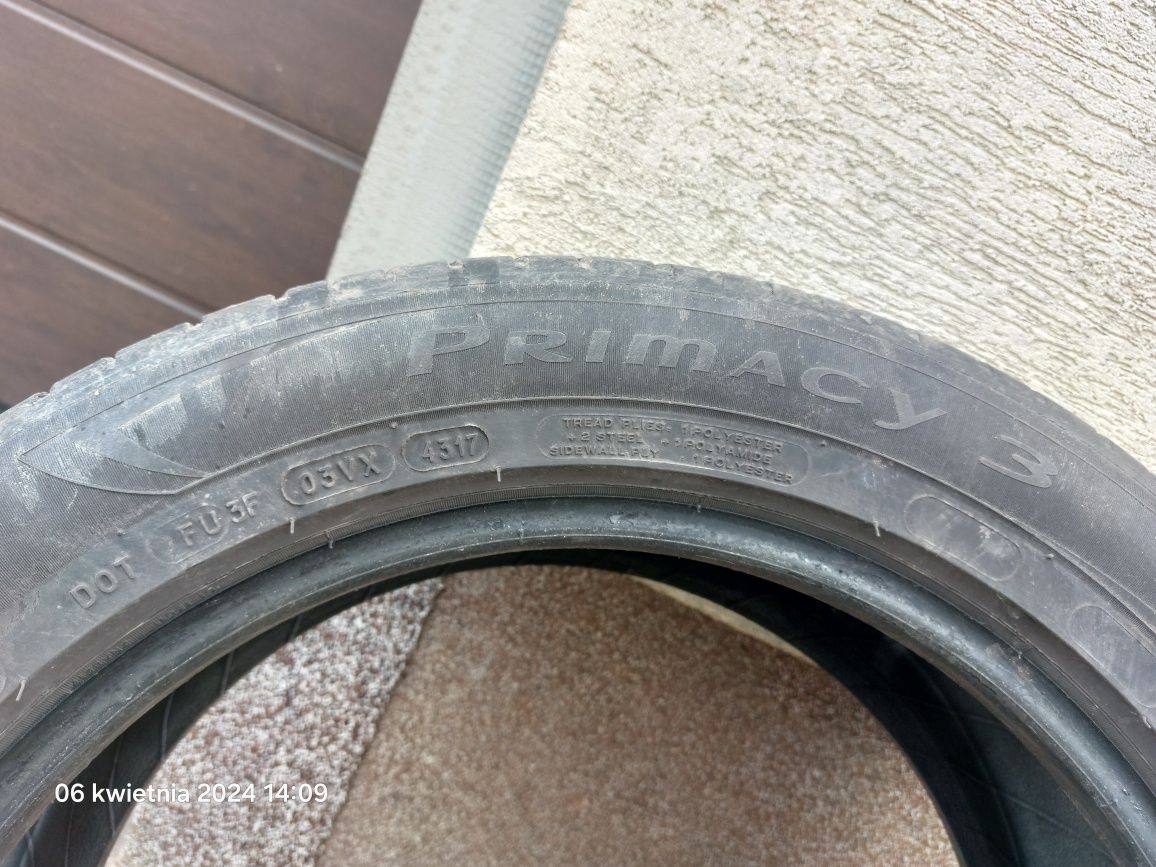 Opony Michelin Primacy 3 215/55/17