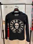Koszulka longsleeve Philipp Plein Monte Carlo Logo Skull Crystal XS