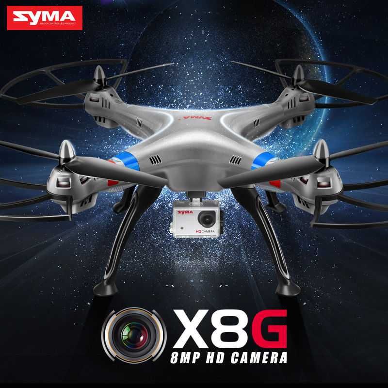 Troco: drone Syma X8G; camara 8mpx; bateria; caixa