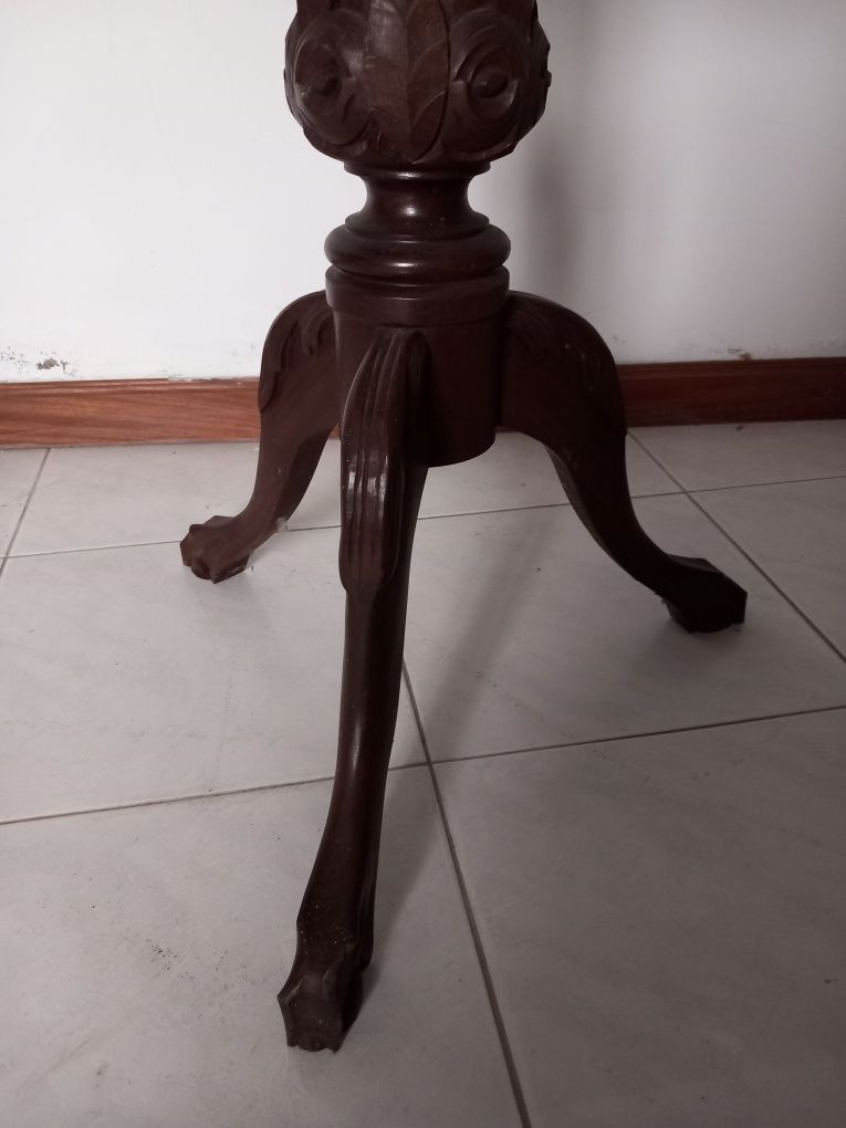 Mesa apoio redonda