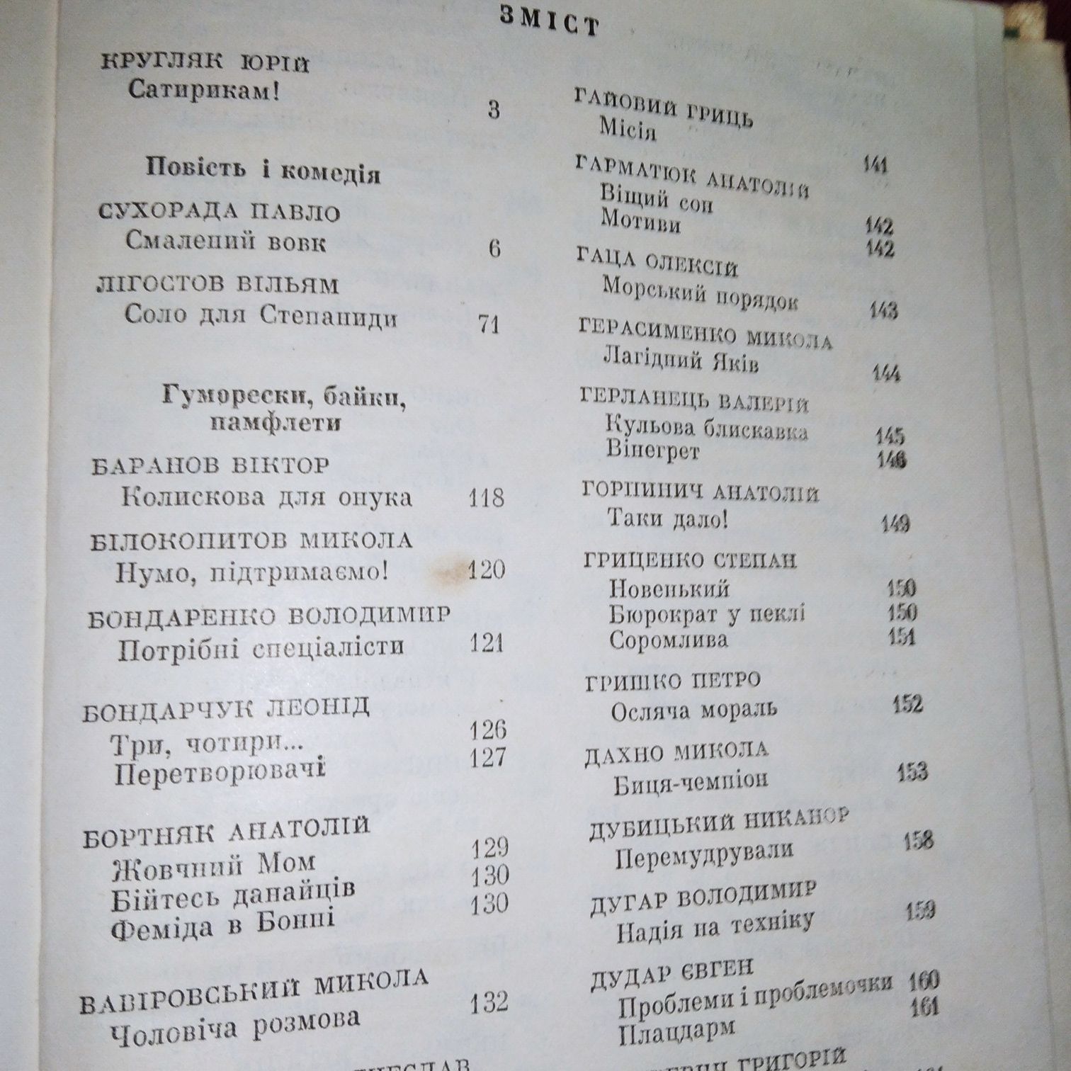 Веселий Ярмарок Збірник гумору та сатири 1986 року.