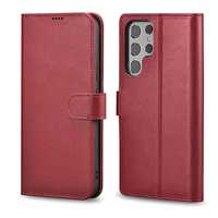 Etui ICarer Haitang Leather Wallet Case do Samsung Galaxy S22 Ultra cz