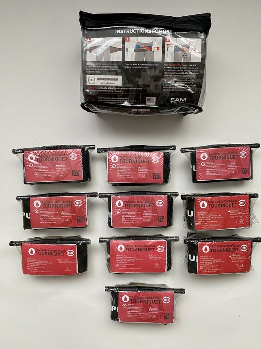 Турнікети TMT, SAM-XT, Code Red, Aronia, FR19, Recon