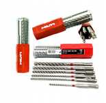 Zestaw wierteł SDS Plus Hilti do betonu żelbetu 6 sztuk TE-CX M1