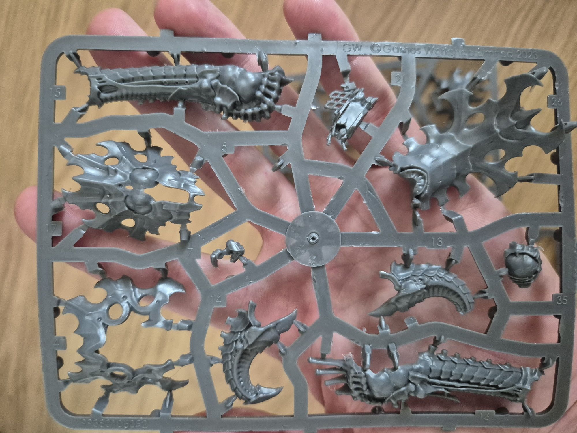 Tyranids Biovor wypraska proxy-recast!