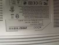 Laptop MSI uszkodzony