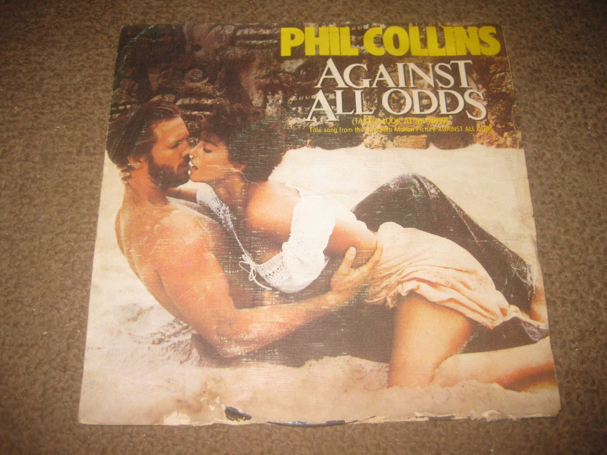 Vinil Single 45 rpm do Phil Collins "Against All Odds"