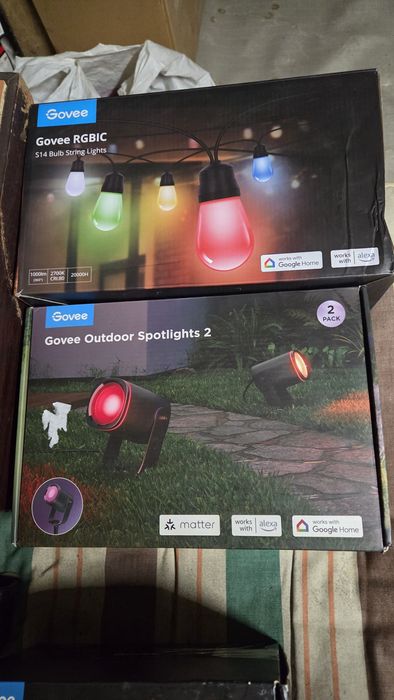 Govee light вуличні ліхтарі гірлянди