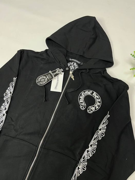 Zip-hoodie Chrome hearts зипка хром