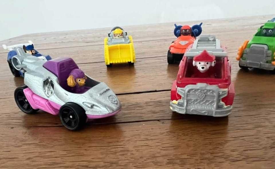 Patrulha Pata - 6 veículos