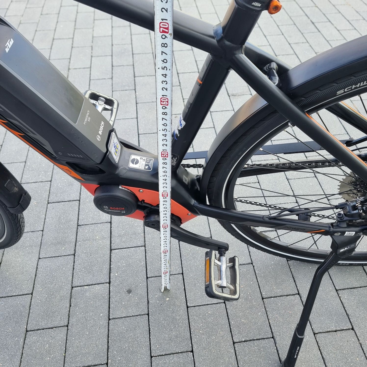Rower elektryczny KTM rama M 48 cm Bosch  Performance CX 36v