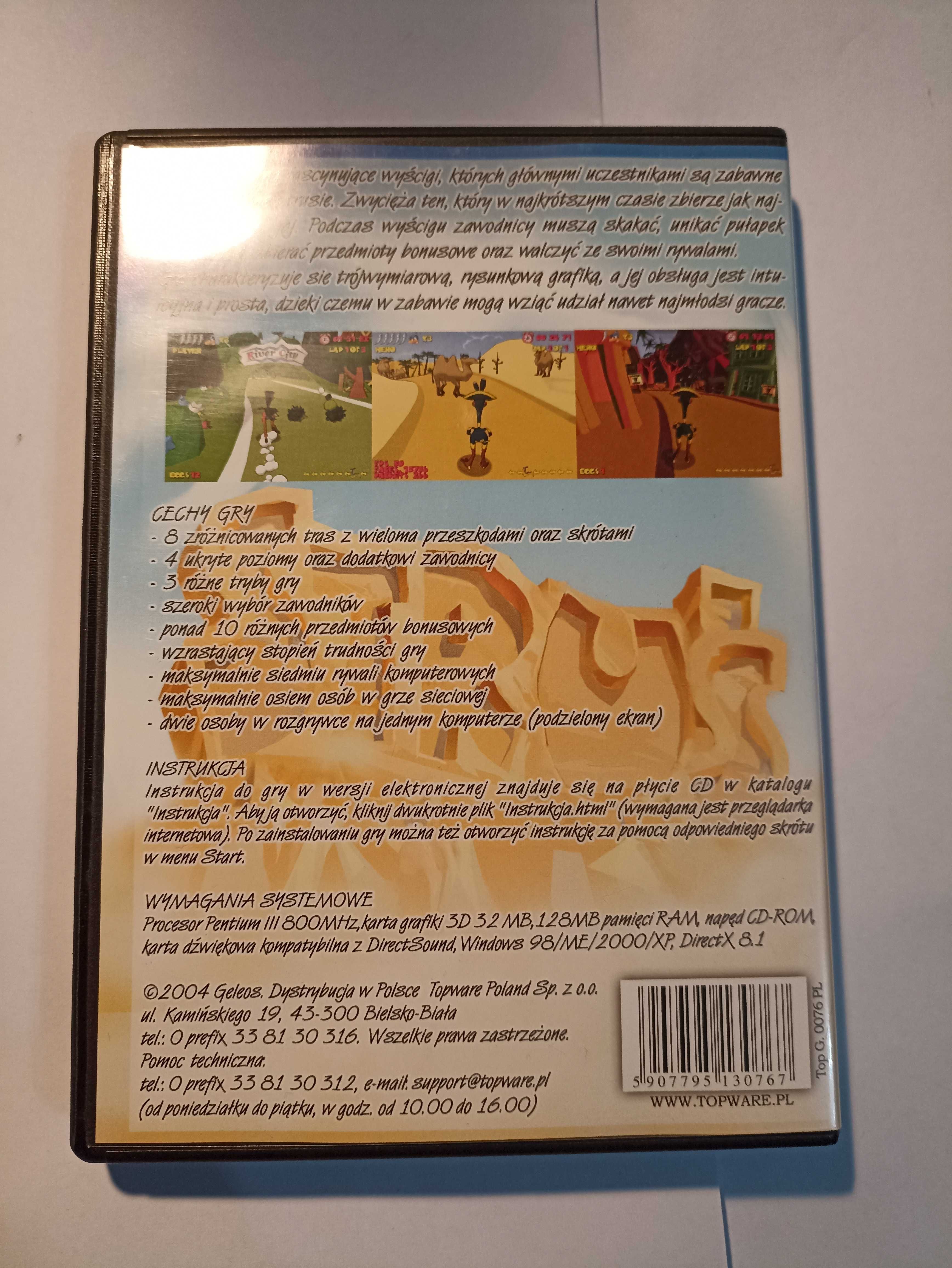 Struś Szybki Lopez PC retro gra topware