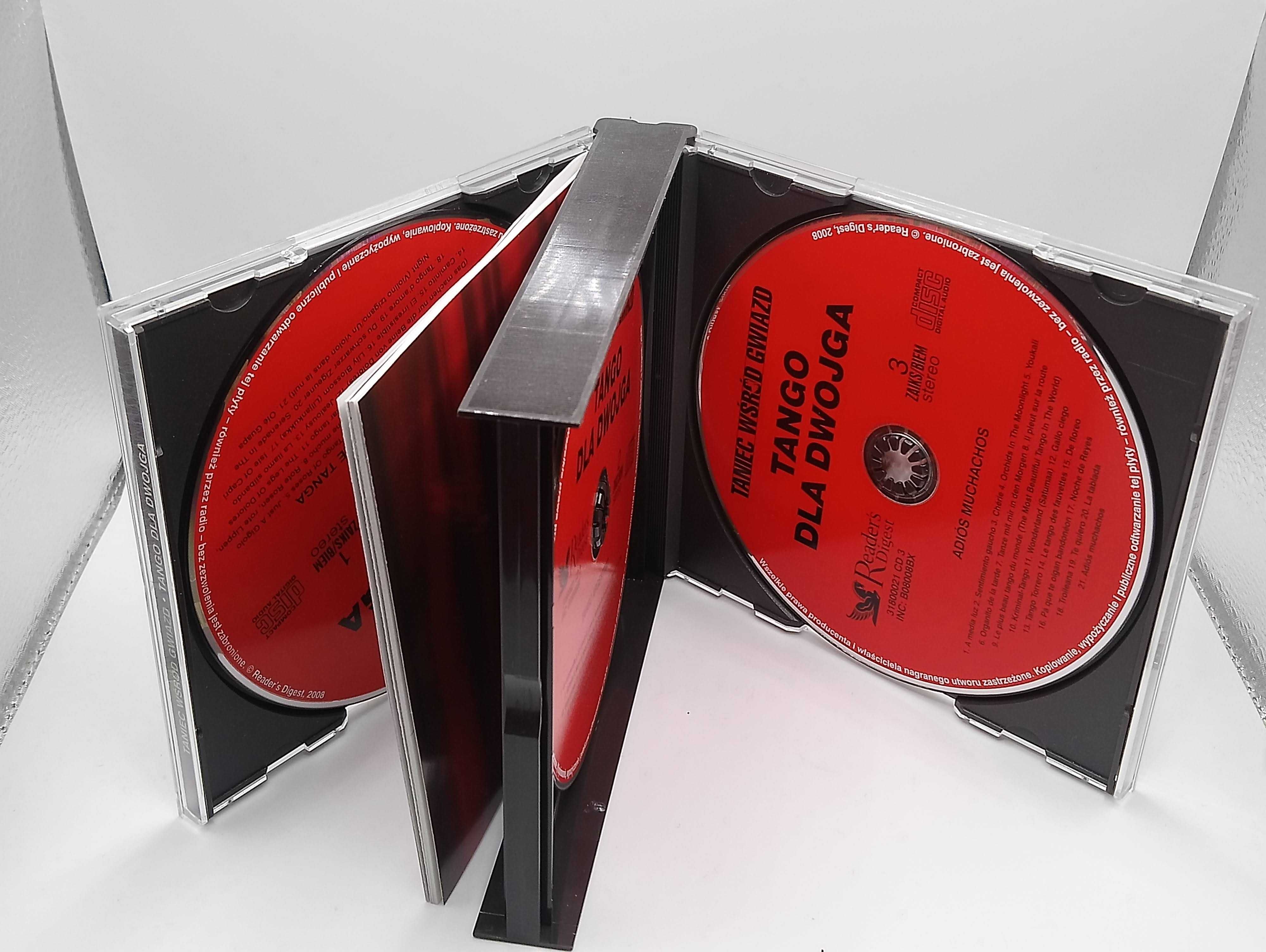 CD płyta audio Tango dla dwojga, taniec wśród gwiazd 3xCD