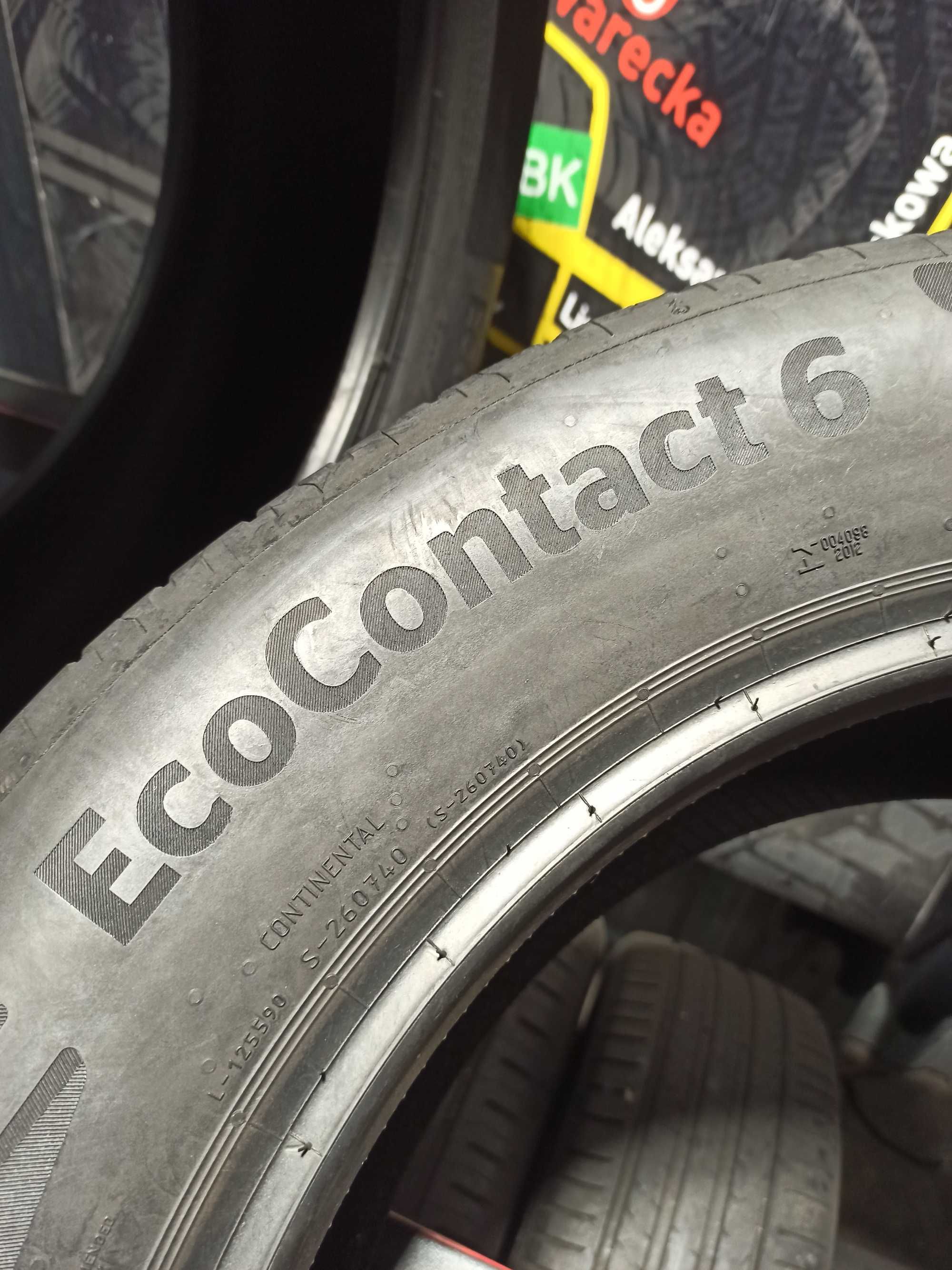 Opony Letnie 225/60/18 CONTINENTAL ECOCONTACT #1543