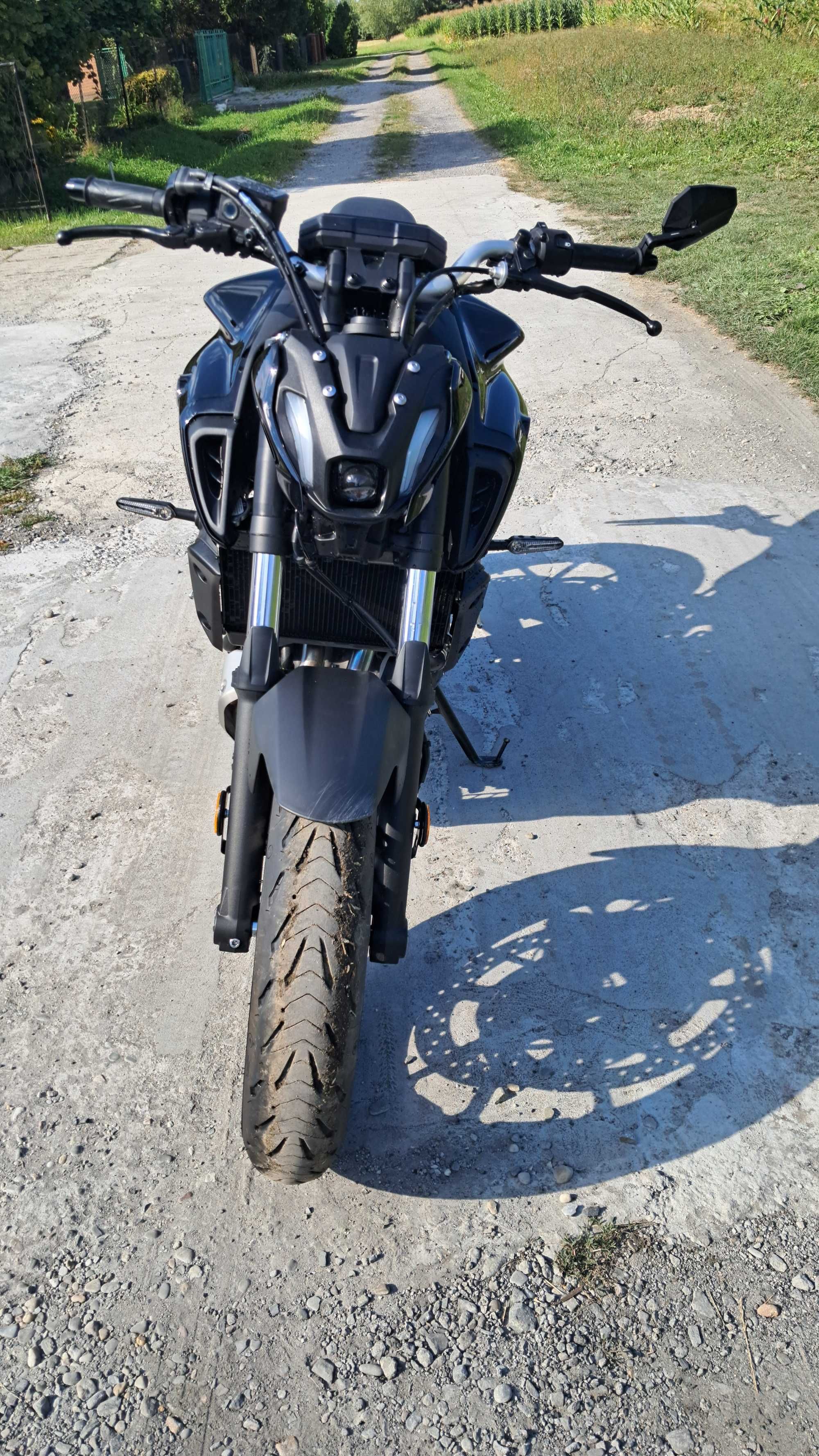Yamaha mt 07, pierwszy właściciel,  przebieg 664 km JAK NOWY A2