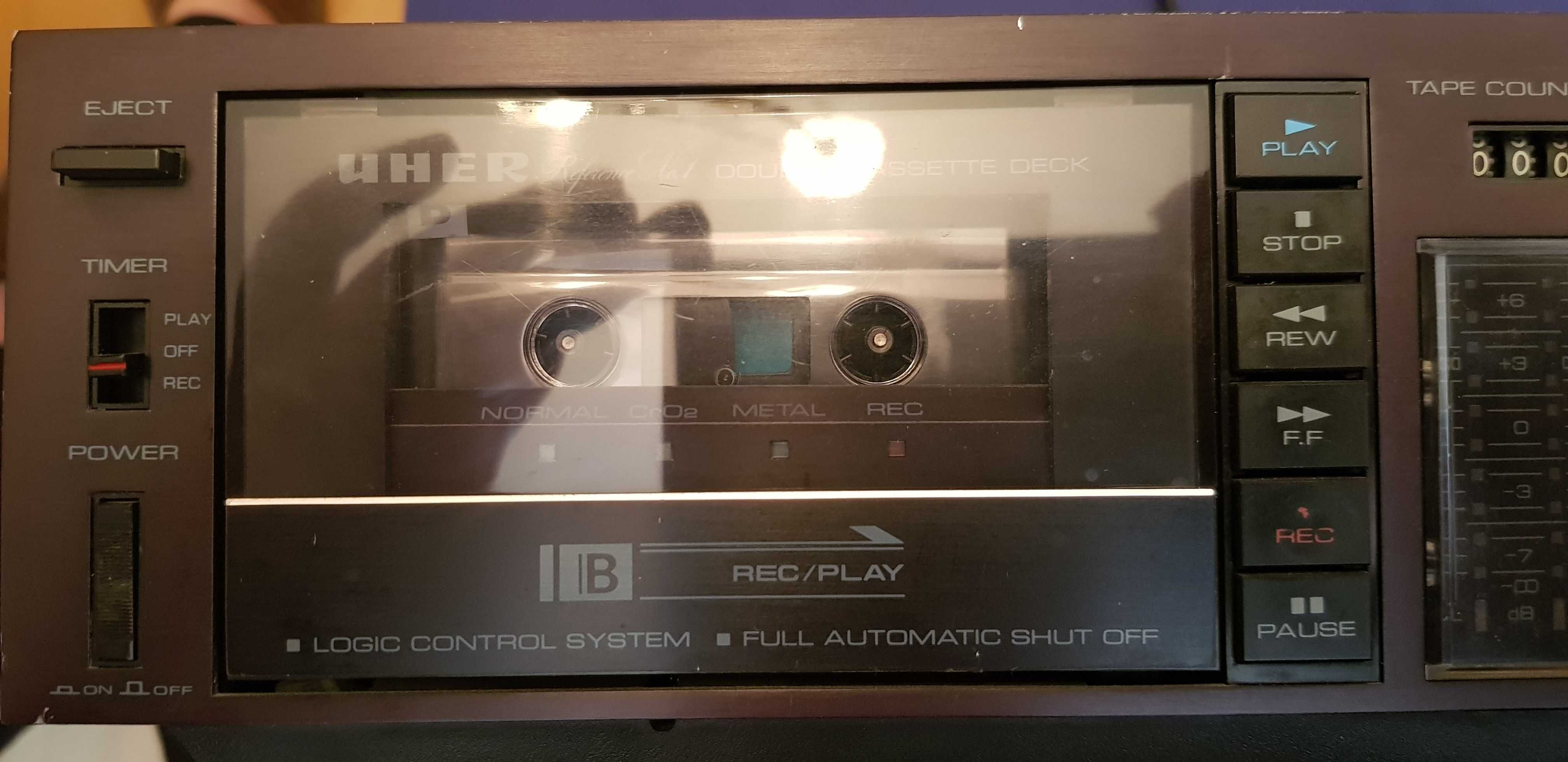 magnetofon kasetowy  UHER + 90 kaset
