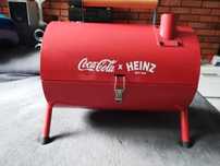 Grill turystyczny z logo Coca Cola i Heinz