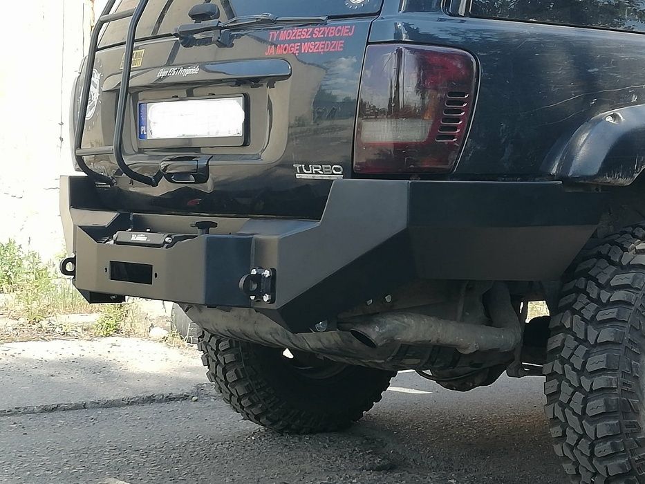 Zderzak stalowy Jeep WJ pod wyciągarkę - tył / tylny