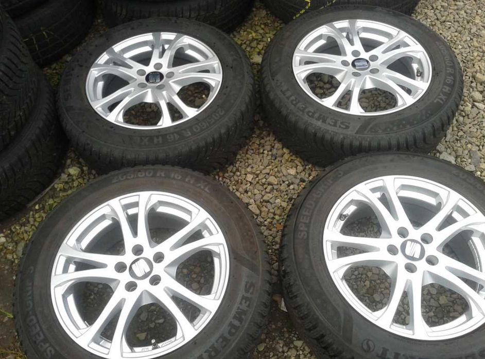 Felgi Alu R16'' 5x100 volkswagen polo tcross golf seat ibiza arona