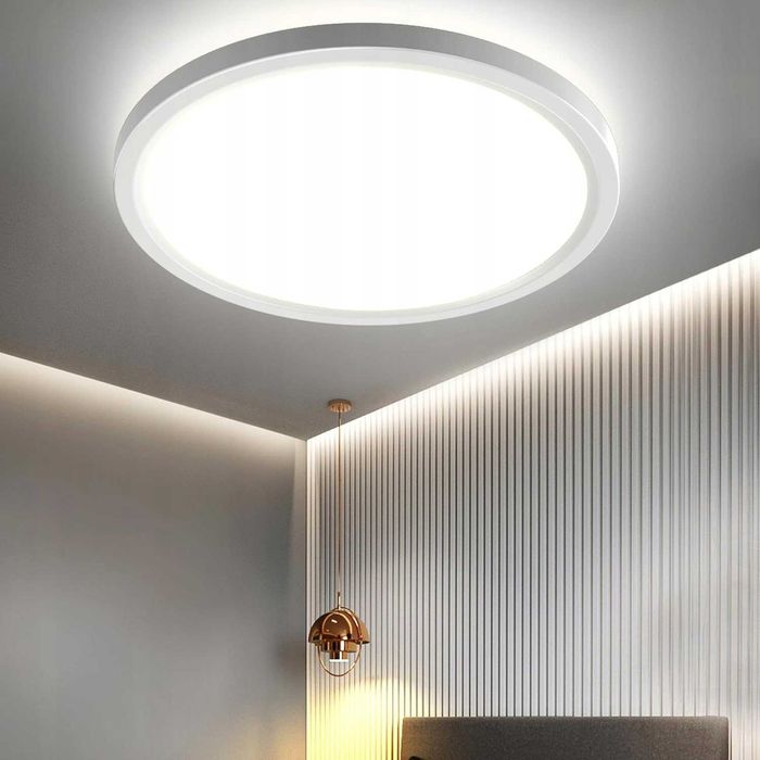 Plafon OTREN LED Barwa Neutralna 4000K Okrągły 23cm 24W IP44 #4737