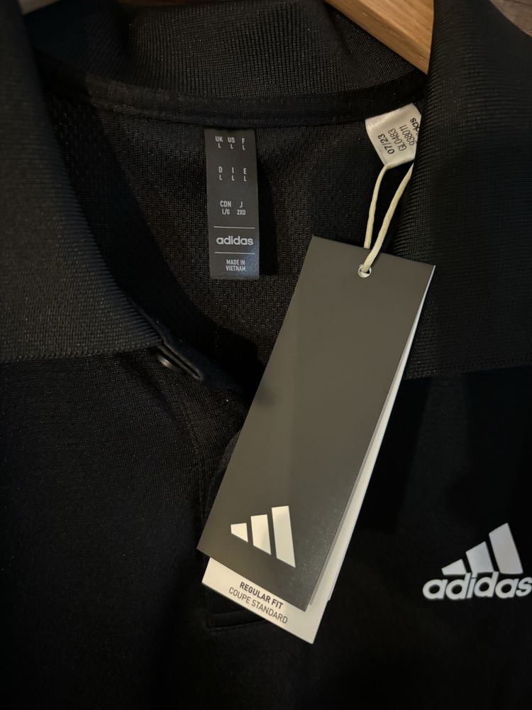 Koszulka polo adidas casual top m/l