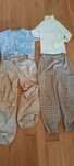 Komplety 2 spodni z bluzkami H&M, Reserved i Zara rozm. 164