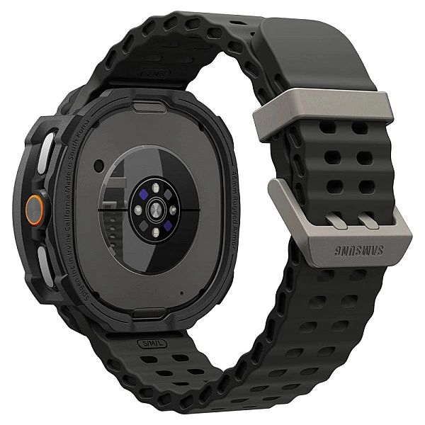 Spigen Rugged Armor Samsung Galaxy Watch 8 Classic (46 Mm) Matte Black