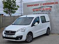 Peugeot PARTNER  1,6Hdi 100km KAMERA Automat NAVI 2 Komplety KÓŁ Grzany fotel