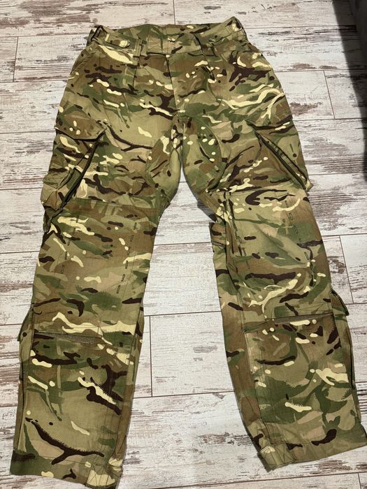 Штани MTP combat з еластичним поясом FR мультикам