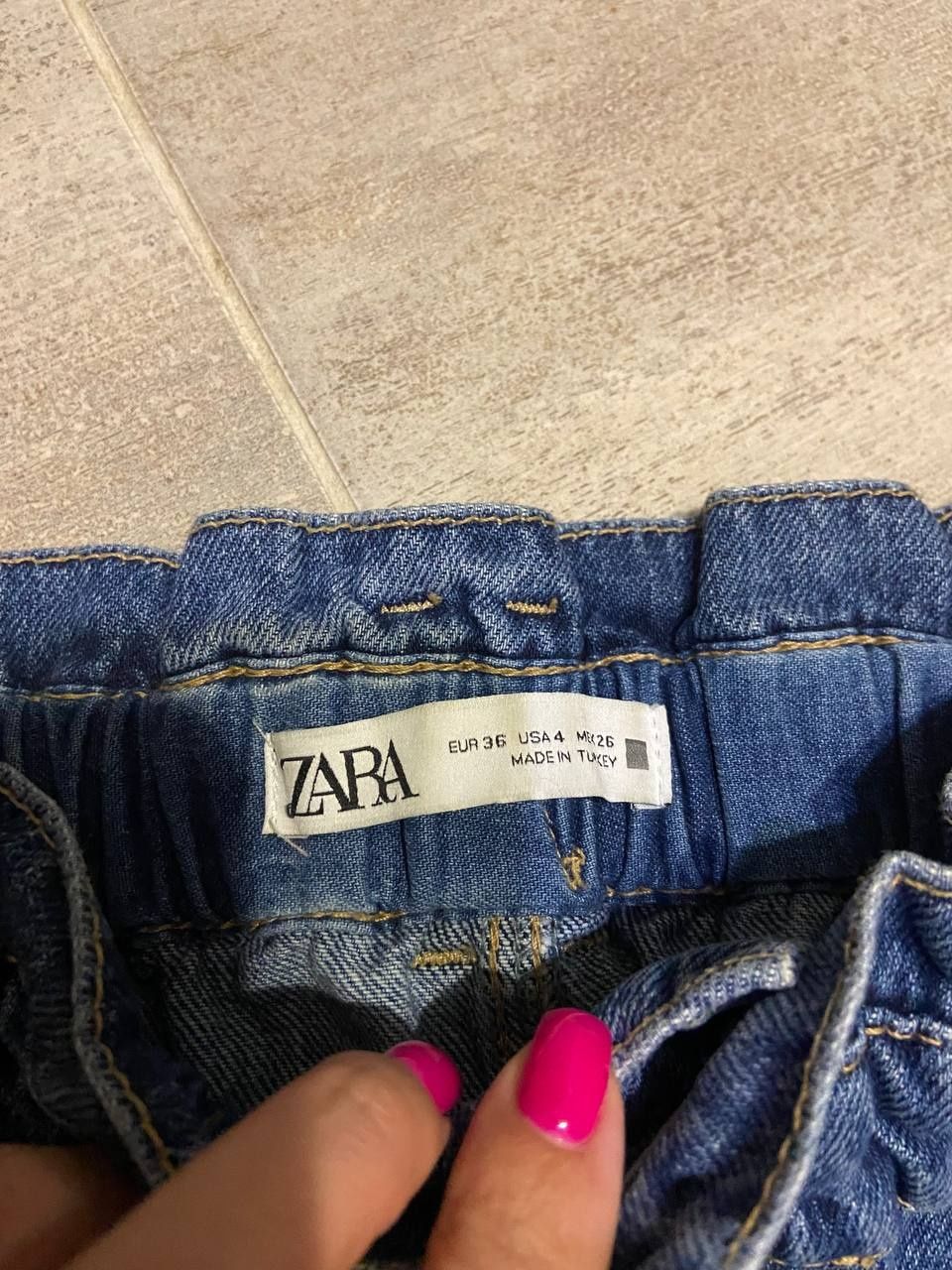 Джинсы zara 36 размер