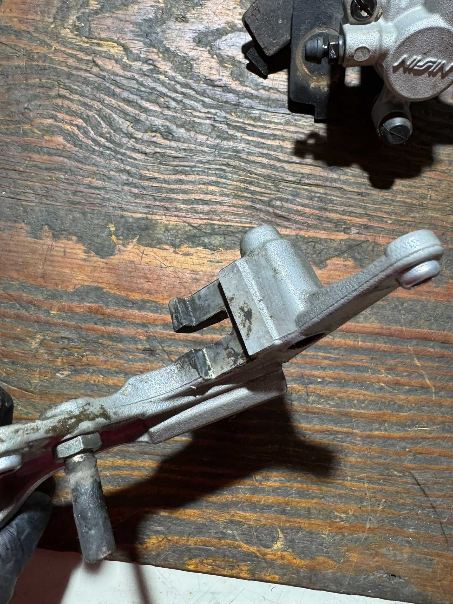 komplet tyln nissin zacisk z jarzmem tyl kawasaki kxf klx kx 250 / 450