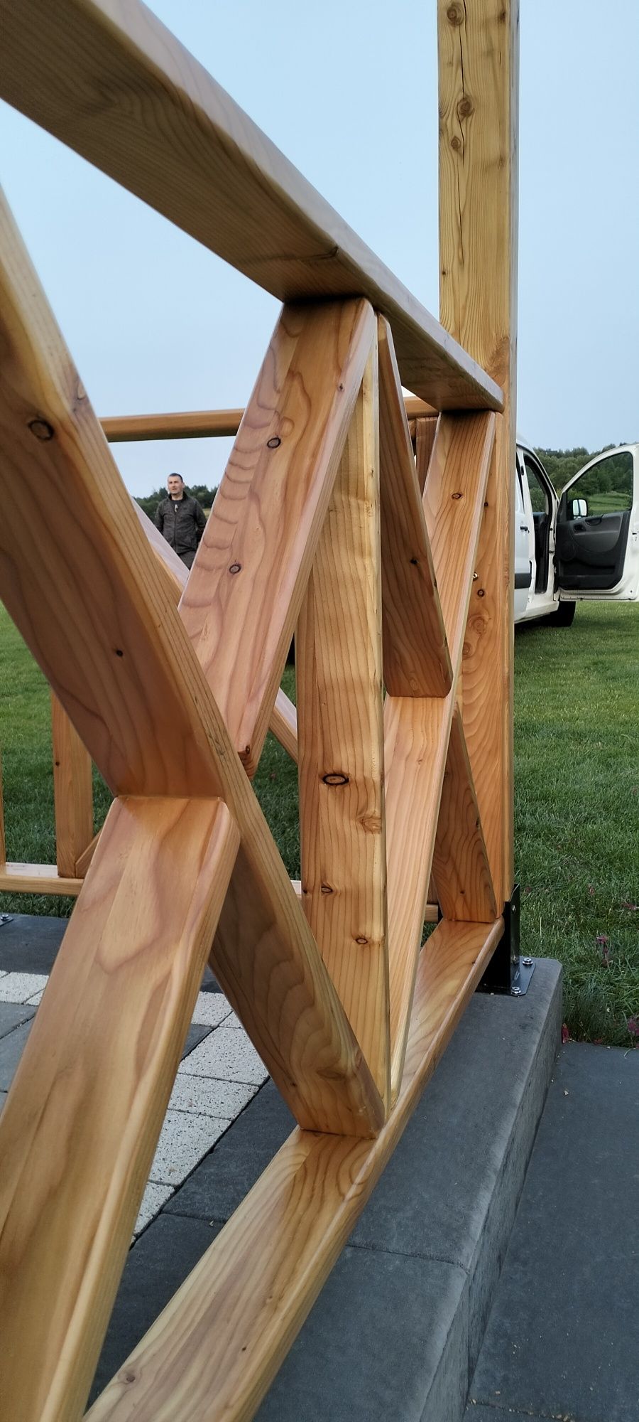 Pergola tarasowa altana ogrodowa