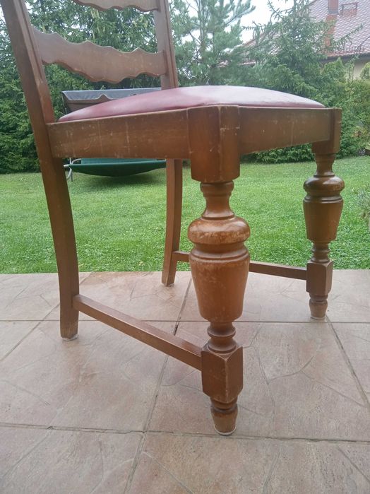 Stylowe krzesło tron