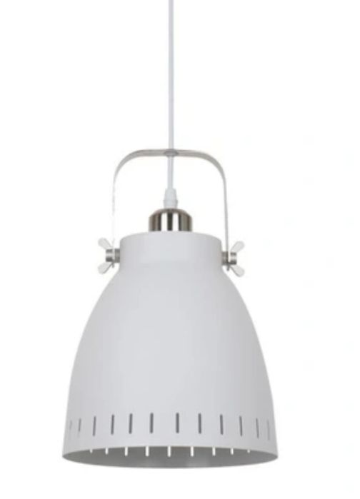 Lampa sufitowa loft biała