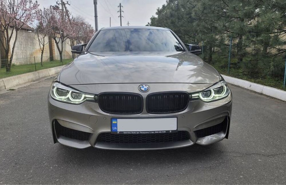 Обвес BMW F30 3-Series M3 Look бампер передний задний 328i F80